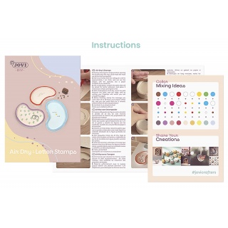 Zestaw do tworzenia ceramiki JOVI DIY, bez wypalania, miseczki, Produkty kreatywne, Artykuły szkolne