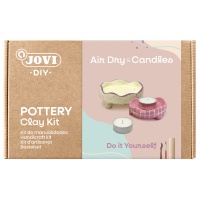 Zestaw do tworzenia ceramiki JOVI DIY, bez wypalania, świecznik, Produkty kreatywne, Artykuły szkolne