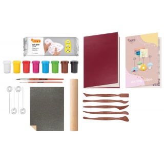 Zestaw do tworzenia ceramiki JOVI DIY, bez wypalania, klipsy, Produkty kreatywne, Artykuły szkolne