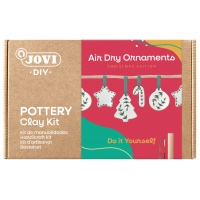Zestaw do tworzenia ceramiki JOVI DIY, bez wypalania, ozdoby świąteczne, Produkty kreatywne, Artykuły szkolne