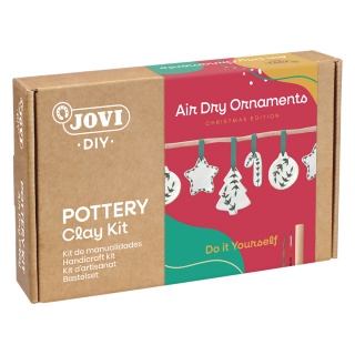 Zestaw do tworzenia ceramiki JOVI DIY, bez wypalania, ozdoby świąteczne, Produkty kreatywne, Artykuły szkolne