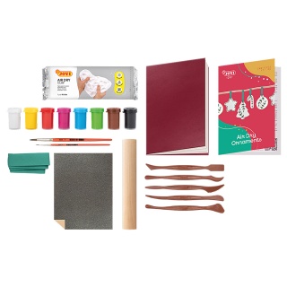 Zestaw do tworzenia ceramiki JOVI DIY, bez wypalania, ozdoby świąteczne, Produkty kreatywne, Artykuły szkolne