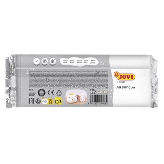 Glina samoutwardzalna JOVI, 250g, biała, Produkty kreatywne, Artykuły szkolne