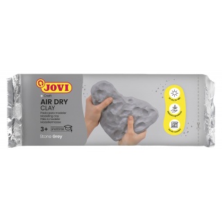 Glina samoutwardzalna JOVI, 250g, szara, Produkty kreatywne, Artykuły szkolne