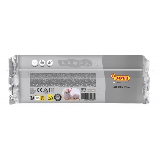 Glina samoutwardzalna JOVI, 250g, szara, Produkty kreatywne, Artykuły szkolne