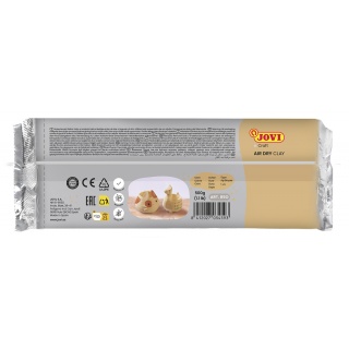 Glina samoutwardzalna JOVI, 500g, piaskowa (ochra), Produkty kreatywne, Artykuły szkolne
