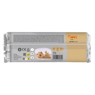 Glina samoutwardzalna JOVI, 1000g, piaskowa (ochra), Produkty kreatywne, Artykuły szkolne