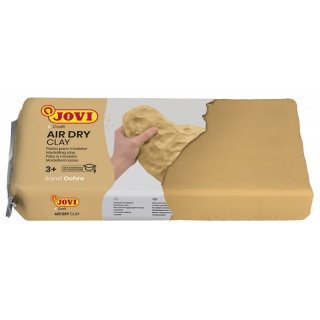 Glina samoutwardzalna JOVI, 1000g, piaskowa (ochra), Produkty kreatywne, Artykuły szkolne