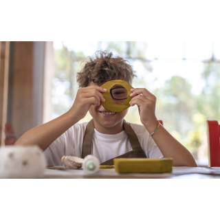 Glina samoutwardzalna JOVI, 1000g, piaskowa (ochra), Produkty kreatywne, Artykuły szkolne