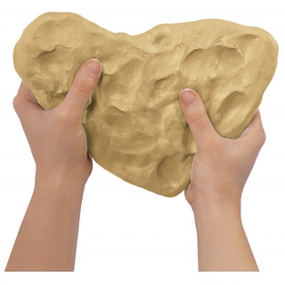 Glina samoutwardzalna JOVI, 250g, piaskowa (ochra), Produkty kreatywne, Artykuły szkolne