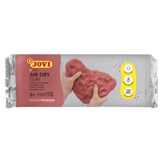 Glina samoutwardzalna JOVI, 500g, ceglana (terracotta), Produkty kreatywne, Artykuły szkolne
