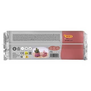 Glina samoutwardzalna JOVI, 500g, ceglana (terracotta), Produkty kreatywne, Artykuły szkolne
