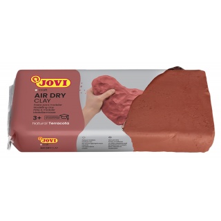 Glina samoutwardzalna JOVI, 500g, ceglana (terracotta), Produkty kreatywne, Artykuły szkolne