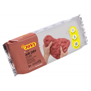 Glina samoutwardzalna JOVI, 500g, ceglana (terracotta), Produkty kreatywne, Artykuły szkolne
