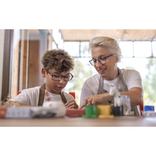 Glina samoutwardzalna JOVI, 1000g, ceglana (terracotta), Produkty kreatywne, Artykuły szkolne