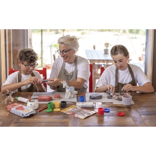 Glina samoutwardzalna JOVI, 1000g, ceglana (terracotta), Produkty kreatywne, Artykuły szkolne