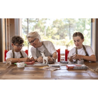 Glina samoutwardzalna JOVI, 1000g, ceglana (terracotta), Produkty kreatywne, Artykuły szkolne