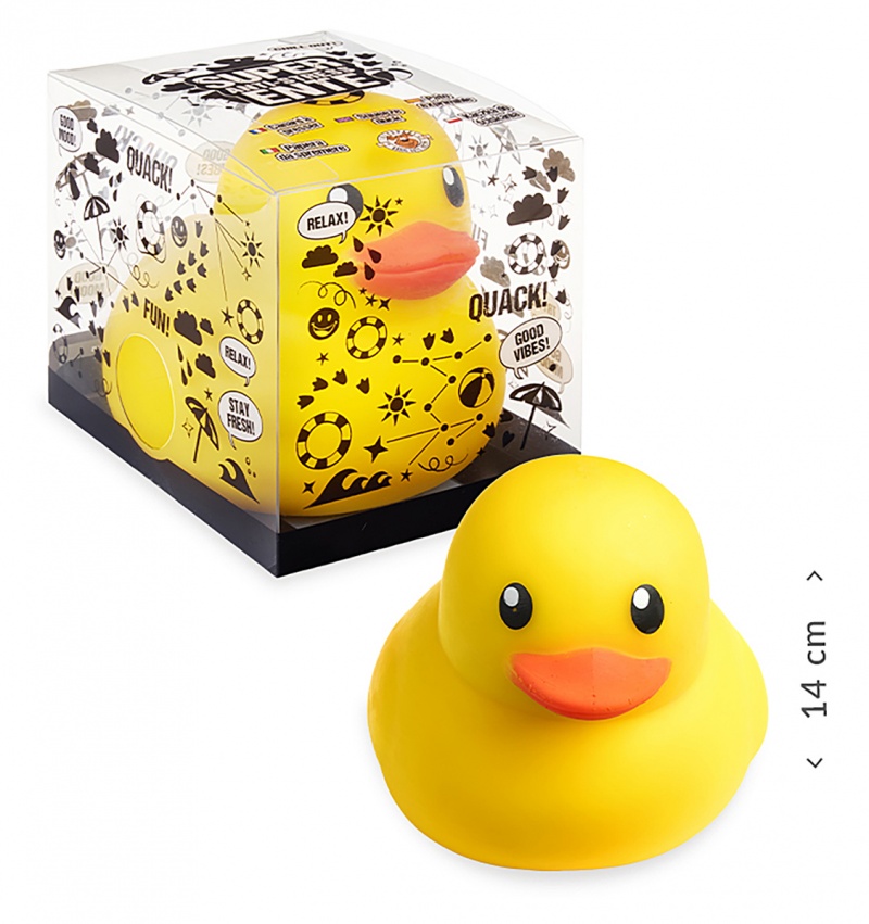 Gniotek antystresowy kaczka XXL TRENDHAUS TJA, ż&oacute;łty, Gry i zabawki, Gadżety