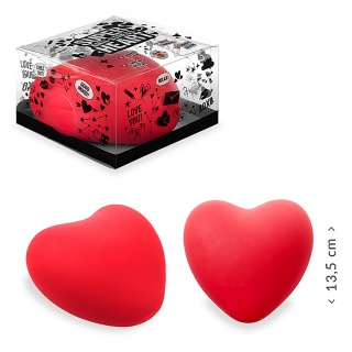 Gniotek antystresowy serce XXL TRENDHAUS TJA, czerwony, Gry i zabawki, Gadżety