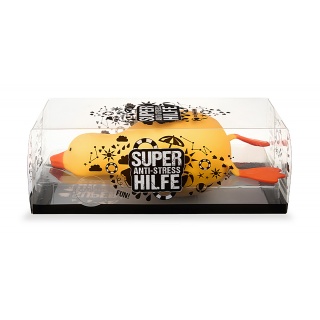 Gniotek antystresowy kaczka XXL pomoc natychmiastowa TRENDHAUS TJA, ż&oacute;łty, Gry i zabawki, Gadżety