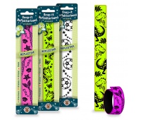 Bransoletka odblaskowa Snap-It TRENDHAUS CLASS-6, mix kolor&oacute;w, Gry i zabawki, Gadżety