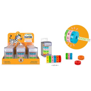 Mistrz matematyki na magnesy TRENDHAUS CLASS-6, mix kolor&oacute;w, Szkolne, Gadżety