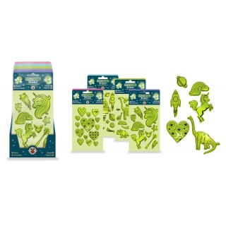 Naklejki odblaskowe TRENDHAUS CLASS-6, zielone, Gry i zabawki, Gadżety