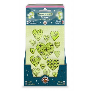 Naklejki odblaskowe TRENDHAUS CLASS-6, zielone, Gry i zabawki, Gadżety