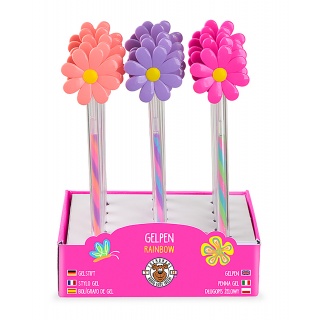 Długopis żelowy Rainbow TRENDHAUS GF-6, mix kolor&oacute;w, Szkolne, Gadżety