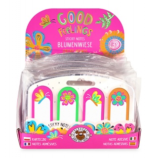 Karteczki samoprzylepne TRENDHAUS GF-6, mix kolor&oacute;w, Szkolne, Gadżety