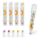 Gumka przekładana w kształcie oł&oacute;wka TRENDHAUS GF-6, mix kolor&oacute;w, Szkolne, Gadżety