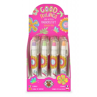 Gumka przekładana w kształcie oł&oacute;wka TRENDHAUS GF-6, mix kolor&oacute;w, Szkolne, Gadżety