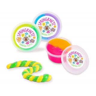 Skacząca plastelina Mix & Play TRENDHAUS GF-6, mix kolor&oacute;w, Szkolne, Gadżety