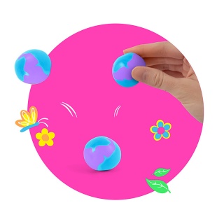 Skacząca plastelina Mix & Play TRENDHAUS GF-6, mix kolor&oacute;w, Szkolne, Gadżety