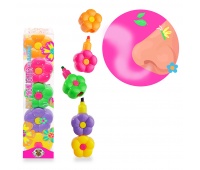 Zapachowe zakreślacze przekładane TRENDHAUS GF-6, 4 szt., mix kolor&oacute;w, Szkolne, Gadżety