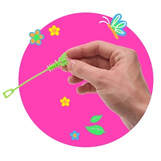 Bańki mydlane dotykowe motylek TRENDHAUS GF-6, mix kolor&oacute;w, Gry i zabawki, Gadżety