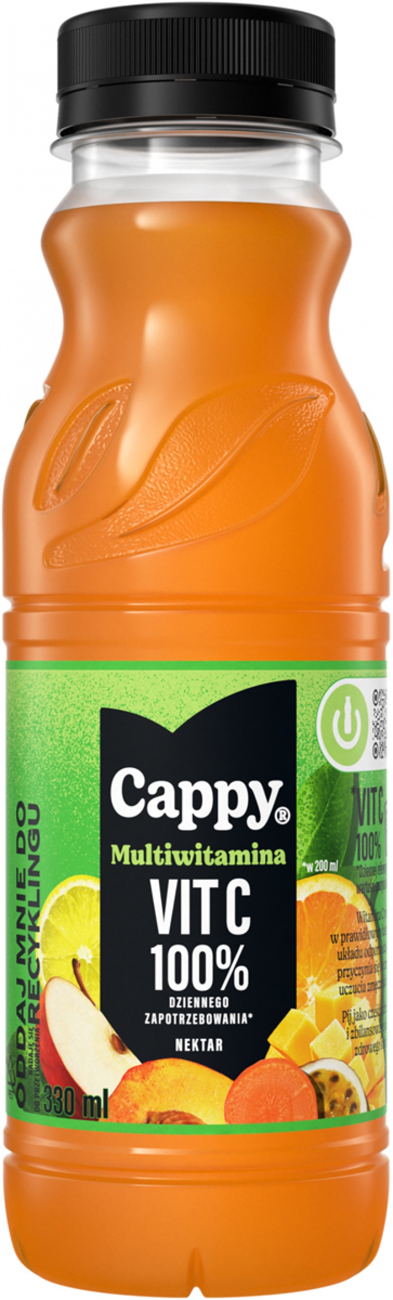 Nektar CAPPY, multiwitamina, 0,33l, kaucja, Soki, Artykuły spożywcze