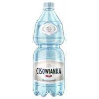 Water CISOWIANKA, lightly carbonated, plastic bottle, 1l, deposit