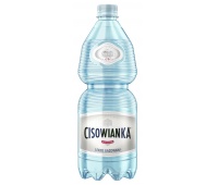Woda CISOWIANKA, lekko gazowana, butelka plastikowa, 1l, kaucja, Woda, Artykuły spożywcze