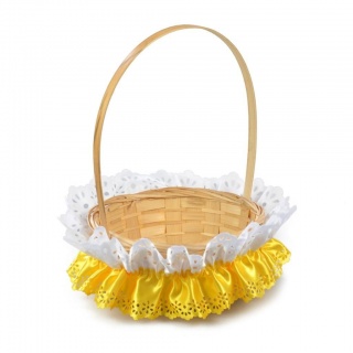KOLOROWA SERWETKA ZDOBIĄCA KOSZYCZEK, Wielkanoc, Art. świąteczne i okolicznościowe
