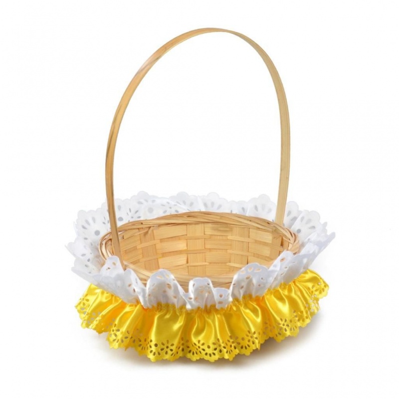 KOLOROWA SERWETKA ZDOBIĄCA KOSZYCZEK, Wielkanoc, Art. świąteczne i okolicznościowe