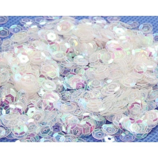 Cekiny 8mm/15gram jasnozłoty błyszczący, Cekiny, konfetti, Art. kreatywne