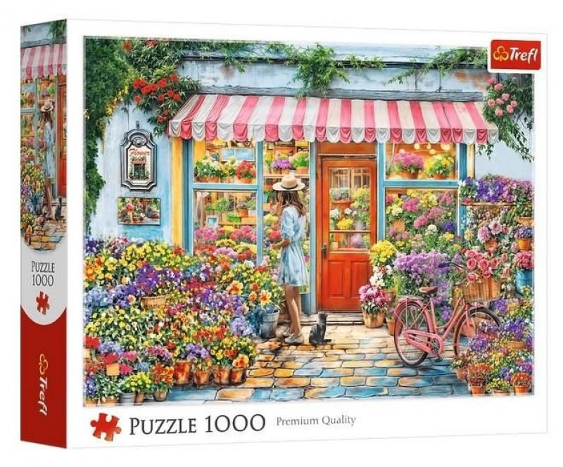 PUZZLE 1000 - Kwiaciarnia", 1000 element&oacute;w, Puzzle