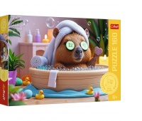 Puzzle - "160 - Kapibara w SPA" / Trefl FSC Mix...