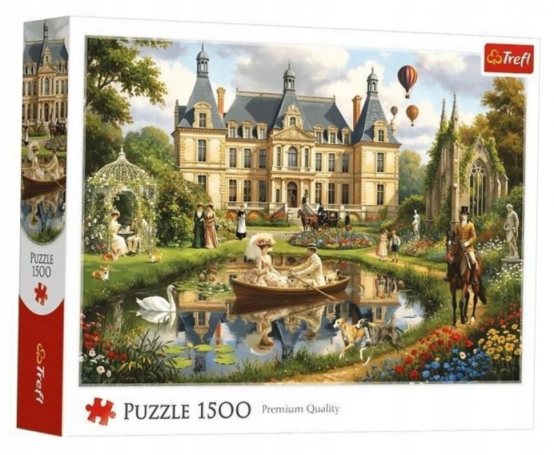 PUZZLE 1500 Pałac nad wodą", 1500 element&oacute;w, Puzzle
