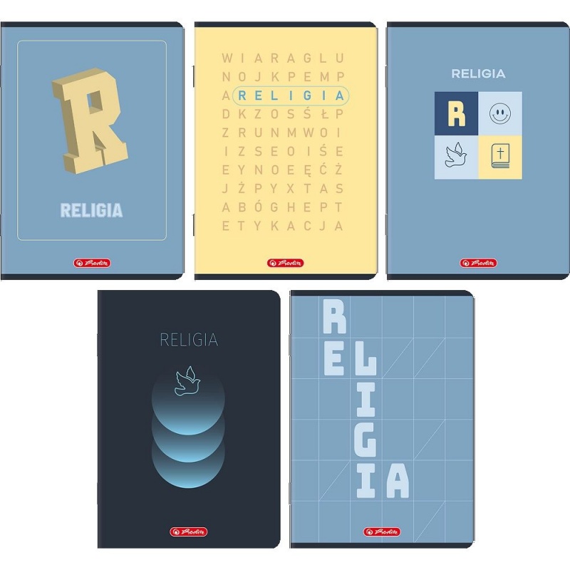 ZESZYT HER MIX RELIGIA A5 60K.KRATKA /10/, Zeszyty, Zeszyty i bloki