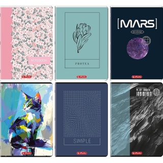 ZESZYT HER MIX A4 60K.LINIA /5/, Zeszyty, Zeszyty i bloki