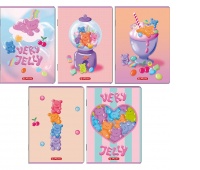ZESZYT HER JELLY A5 32K.LINIA /10/