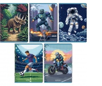 ZESZYT HER PREM.PIXEL FUN A5 16K.LINIA POD.KOL./20