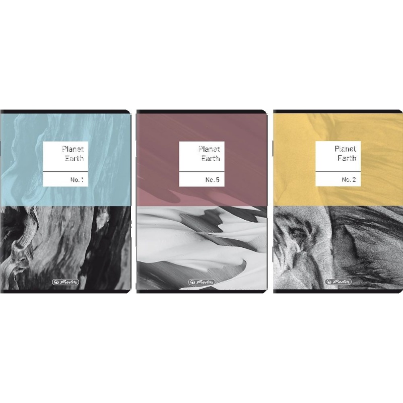 ZESZYT HER PREMIUM EARTH A4 80K.KRATKA /5/, Zeszyty, Zeszyty i bloki